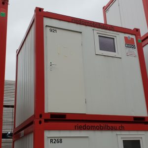 WC-/Duschcontainer 10 Fuss