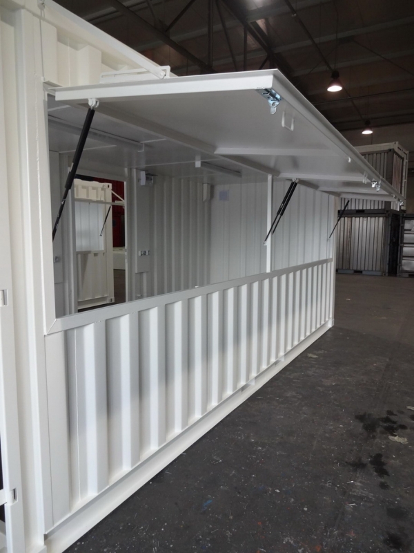 Verkaufscontainer 20 Fuss