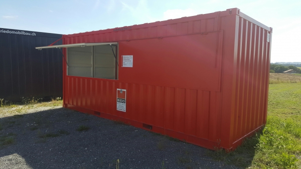 Verkaufscontainer 20 Fuss