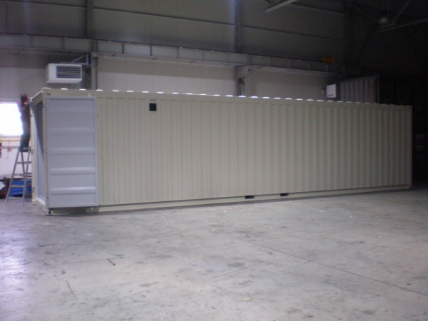 Lagercontainer 40 Fuss