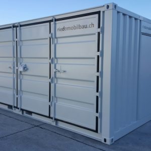 Lagercontainer 20 Fuss OPEN-SIDE
