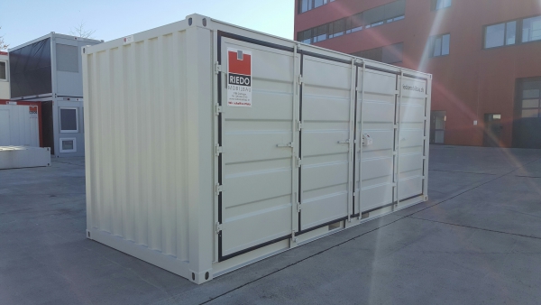 Lagercontainer 20 Fuss OPEN-SIDE