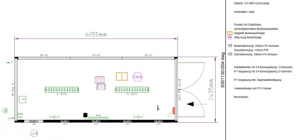 Showcontainer 20 Fuss