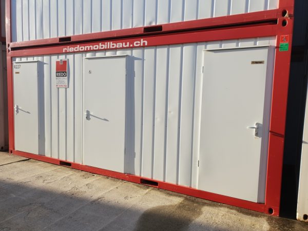 Sanitärcontainer 20 Fuss IV