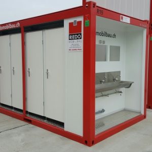 Sanitärcontainer 20 Fuss, 14WC