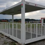 Terrassencontainer 20 Fuss
