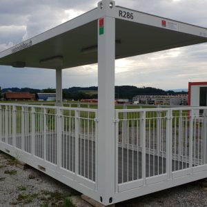 Terrassencontainer 20 Fuss