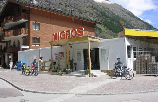 Verkaufsprovisorium Migros, Zermatt