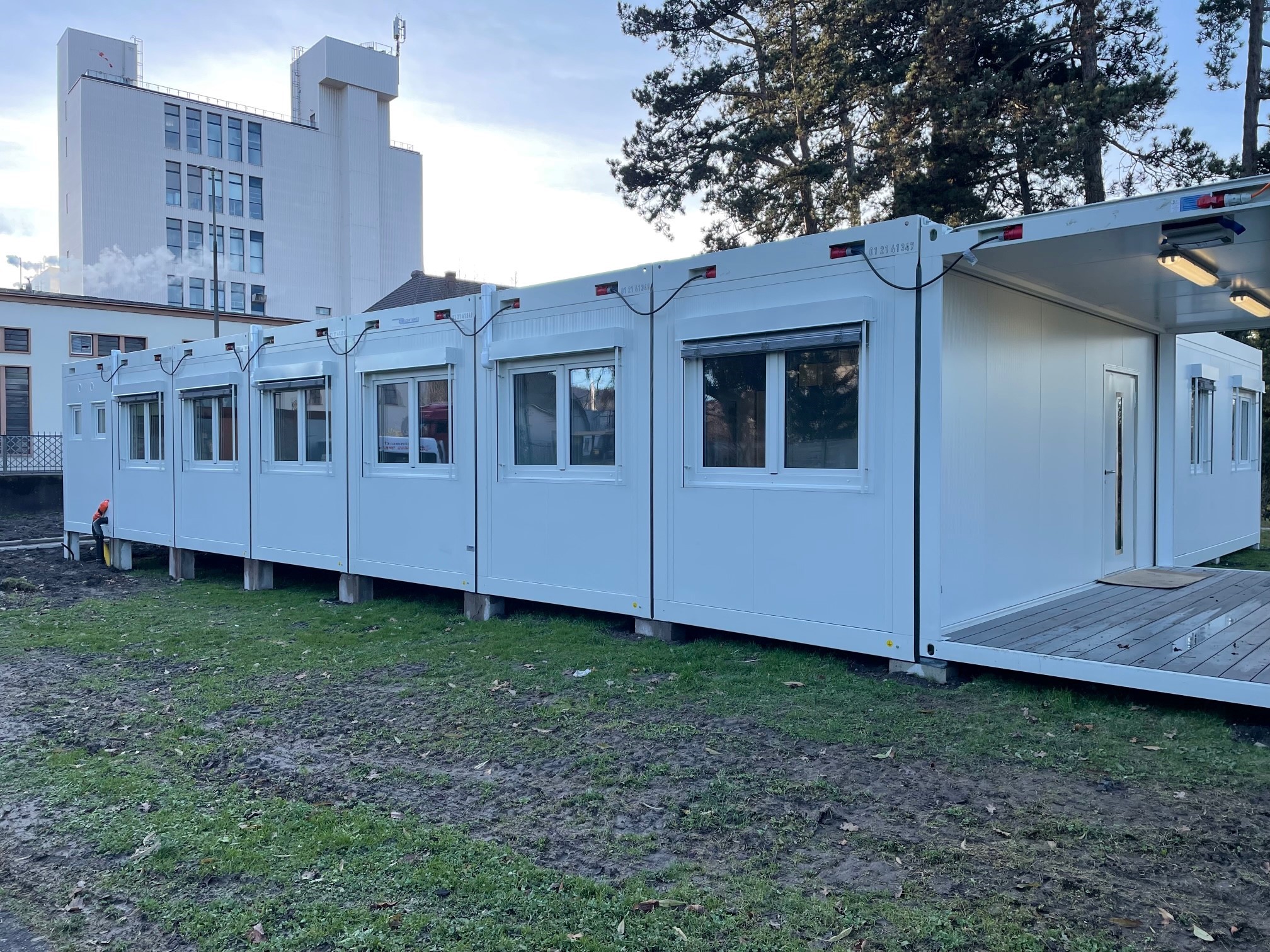 Büroprovisorium Schweizer Salinen AG
