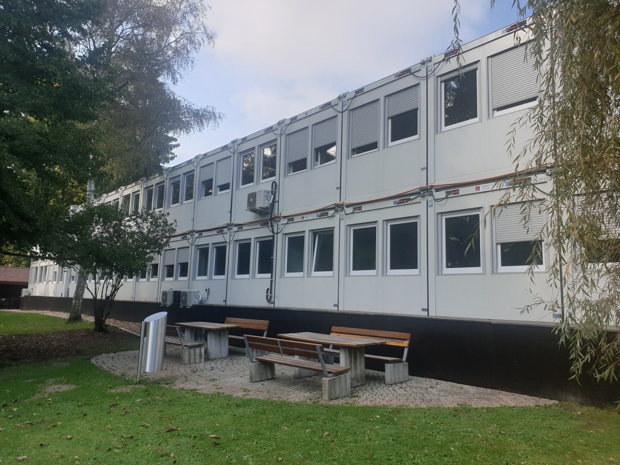Schulprovisorium Collège in Fribourg