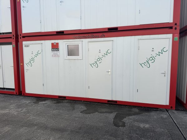 Sanitärcontainer 20 Fuss