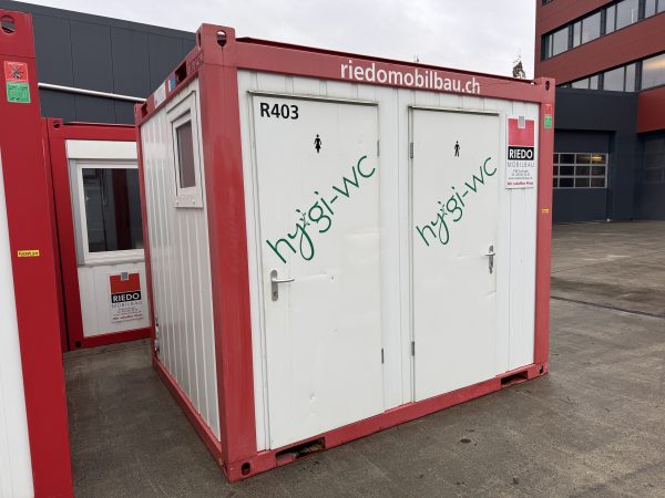 Sanitärcontainer 10 Fuss