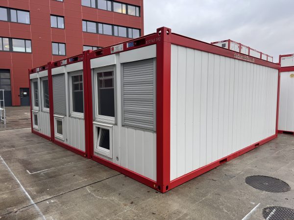Dreieranlage Bürocontainer
