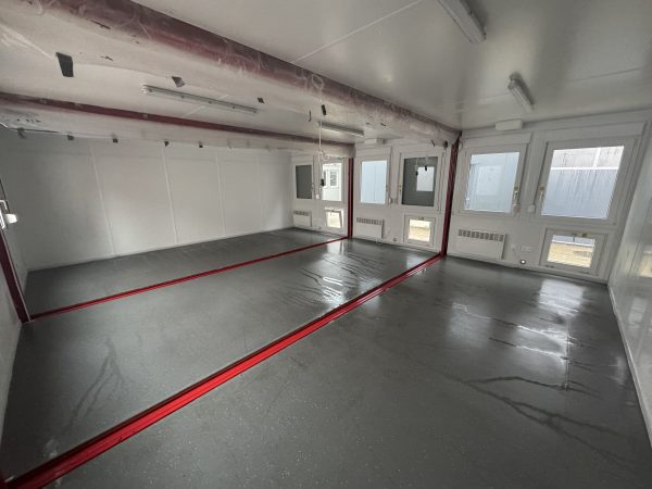 Dreieranlage Bürocontainer