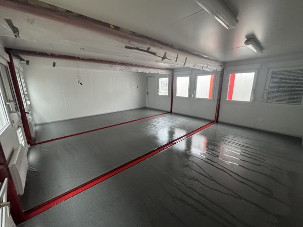 Dreieranlage Bürocontainer