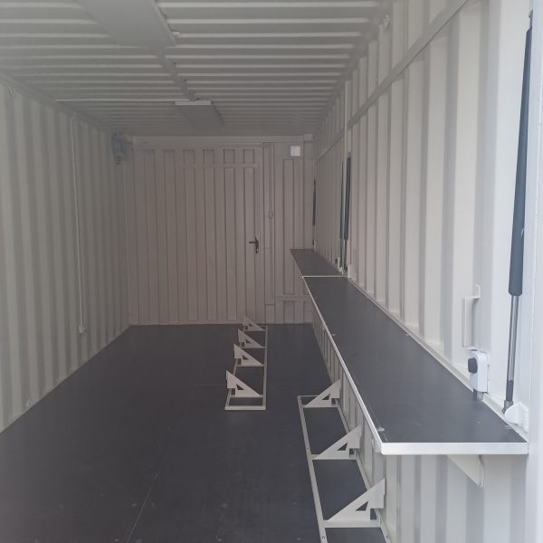 Barcontainer 20 Fuss