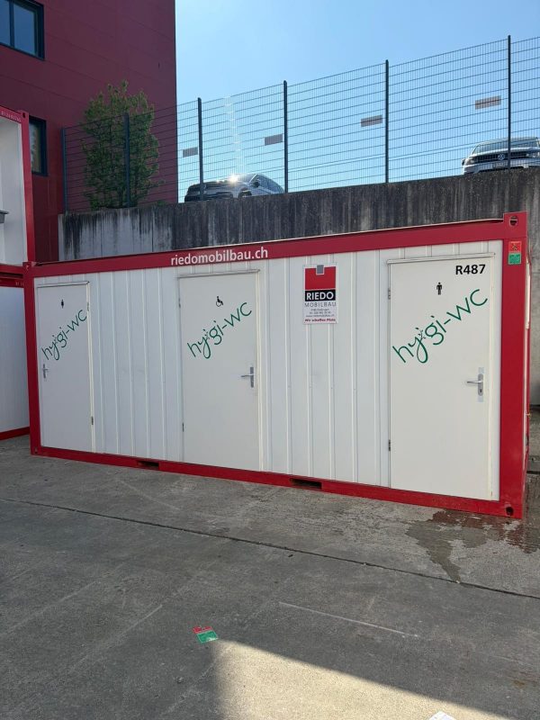 Sanitärcontainer 20 Fuss