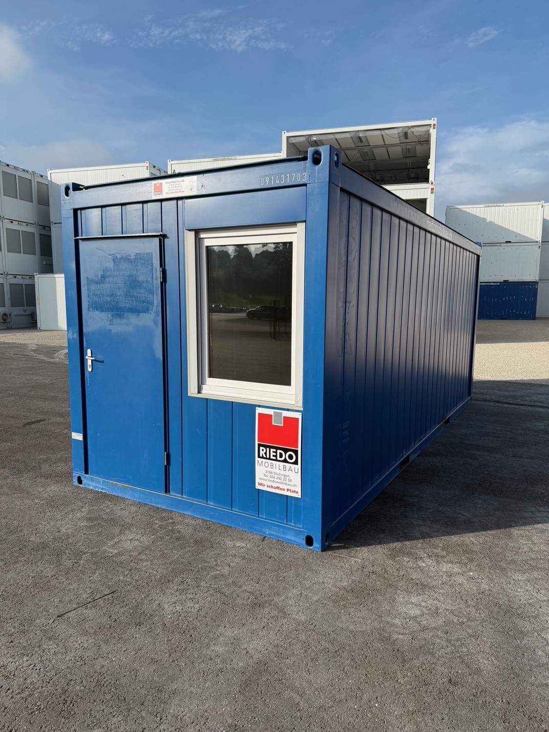 Doppel-Bürocontainer