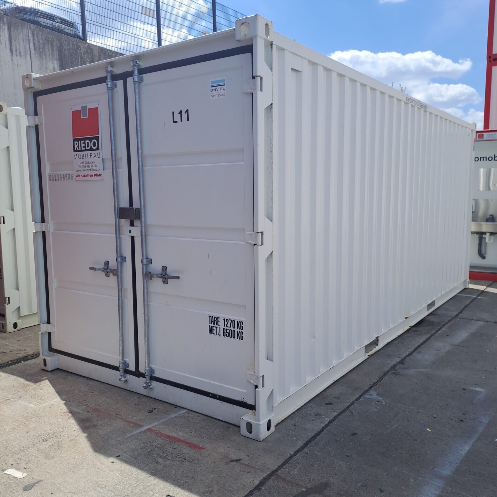 Lagercontainer 20 Fuss