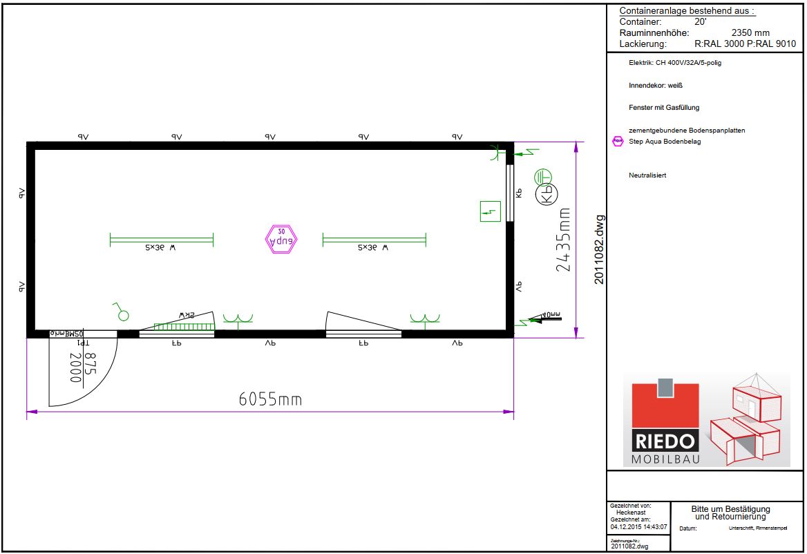 Conteneur de bureau 20 pieds – Image 7
